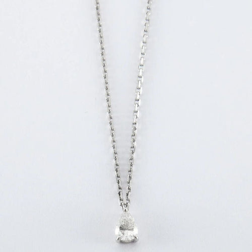 Collier Collier en or blanc & diamants 58 Facettes