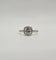 Bague 52 Bague or blanc sertie d'un diamant GIA et diamants naturels 58 Facettes