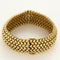 Bracelet Bracelet en or jaune tressée 58 Facettes CRE0537