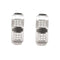Boucles d'oreilles MAUBOUSSIN - Boucles d'oreilles or blanc, diamants et nacre 58 Facettes 58FC160
