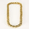 Collier Chaîne en or jaune à maille gourmette tressée 58 Facettes LOR4253