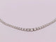 Collier Collier tennis or blanc 58 Facettes NECK379