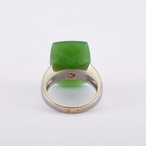 Bague 56 / Blanc/Gris / Or 750 Bague Etoile Divine - MAUBOUSSIN 58 Facettes 140509R