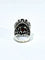 Bague 63 Bague Argent, Nacre Et Grenats 58 Facettes