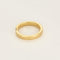 Bague 57.5 Bague jonc en or jaune et diamant princesse 58 Facettes ANG1011