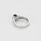 Bague 52 Bague en Or blanc 18k Saphir 58 Facettes DIE1709