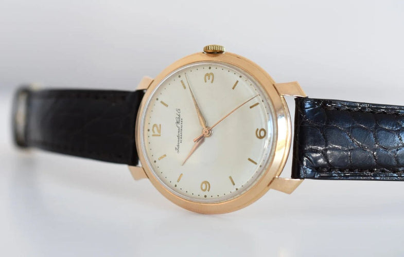 Montre IWC - Montre homme Jumbo « Shark Fin » en or rose 18 carats 58 Facettes IWC-300