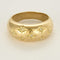 Bague 57 Bague jonc en or jaune et diamants 58 Facettes SENS2452X6
