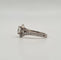 Bague 47 Bague or blanc diamants naturels 58 Facettes