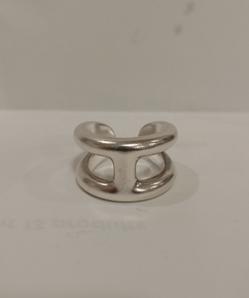 Bague 50 Hermès Osmose petit modèle - Bague en argent 925 58 Facettes Osmose