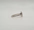 Bague 52 Bague or blanc palladié sertie de diamants naturels 58 Facettes