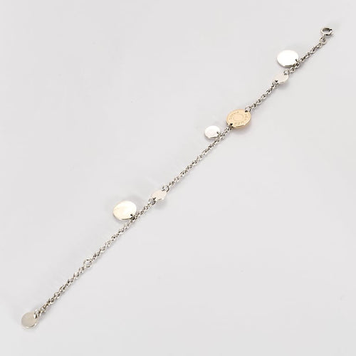 Bracelet Hermès - Ex Libris - Bracelet en argent et or rose . 58 Facettes 58FC30-3