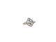 Bague 54 Bague ancienne or jaune diamants 58 Facettes 4249