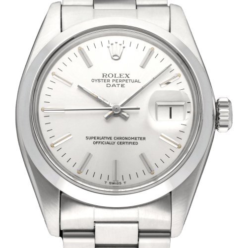 Montre Rolex Oyster Perpetual Date 1500 - Montre automatique en acier 34 mm (1979) 58 Facettes ROL/OPD/287
