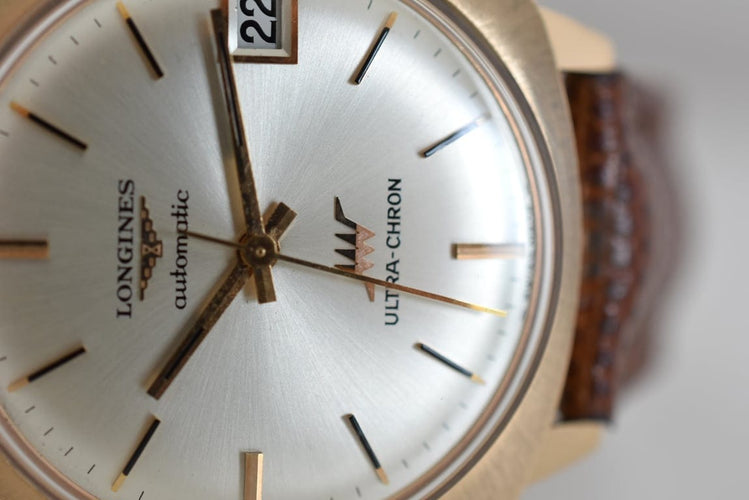 Montre Longines Ultra-Chron - Montre automatique en or jaune 18 carats, réf. 8357/1 58 Facettes LON-300