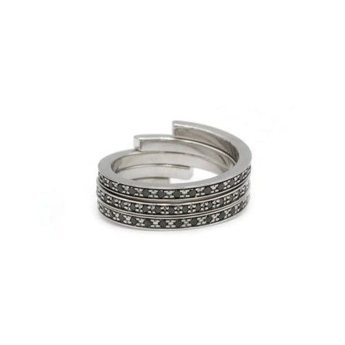 Bague 55 Bagues La Spirale - DINH VAN 58 Facettes 250022R-250023R