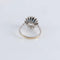 Bague 49 Bague style Marguerite Saphir Diamants 58 Facettes FM111