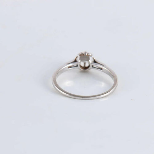 Bague 57 Bague Solitaire Diamant 0.15ct 58 Facettes FM56