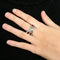 Bague 59 Bague Croisée Diamants 58 Facettes FM97