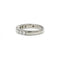 Bague 51 DE BEERS - Demi-Alliance Diamants 58 Facettes 240012R