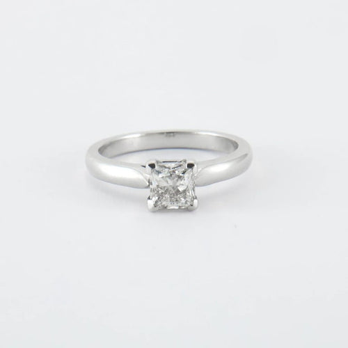Bague 51 Bague en or blanc & diamants 58 Facettes