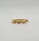 Bague 53 Bague or jaune sertie de diamants 58 Facettes