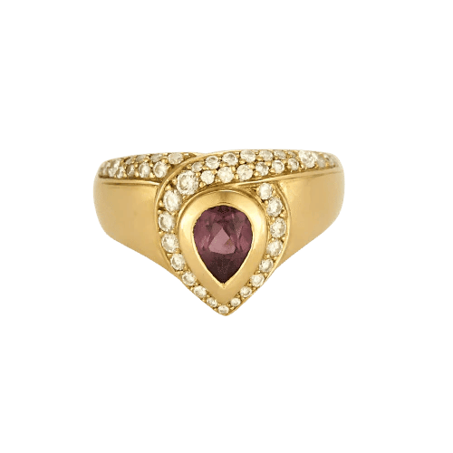 Bague en Or jaune 18k 58 Facettes SENS2452X8