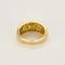 Bague 57 Bague jonc en or jaune et diamants 58 Facettes SENS2452X6