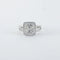 Bague Bague en Or blanc & diamants 58 Facettes