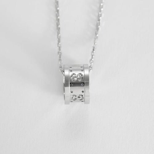 Collier GUCCI - Icon -  Collier en Or blanc 18k 58 Facettes ROD4447