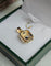 Pendentif Pendentif style Art déco en or jaune 18 carats et saphirs 58 Facettes 721