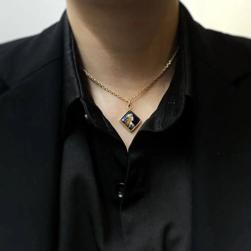 Pendentif Pendentif - Or Et Email 58 Facettes 170096R