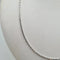 Collier Chaine or blanc 18 carats 58 Facettes