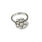 Bague 53 Bague en or blanc 585 avec 20 diamants taille brillant 58 Facettes 1619