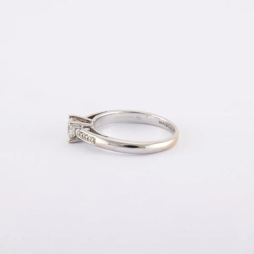 Bague 50 Bague Solitaire "Tu es le sel de ma vie"  MAUBOUSSIN 58 Facettes 150277R