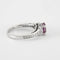 Bague 49 Bague en Or Blanc, saphir & diamants 58 Facettes