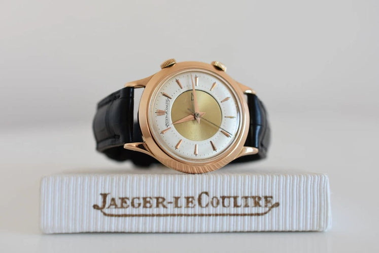 Montre Jaeger LeCoultre - Montre homme Memovox Réveil, or rose, 1950's 58 Facettes JLC-200