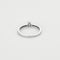 Bague 52.5 Bague solitaire en or blanc et diamants 58 Facettes GU295