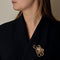 Broche Splendide Broche noeud stylisée en or jaune et diamants 58 Facettes ROD4591