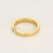 Bague 57.5 Bague jonc en or jaune et diamant princesse 58 Facettes ANG1011