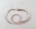 Collier COLLIER PLAT VINTAGE OR BLANC 58 Facettes C 60