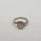 Bague 47 Bague or blanc diamants naturels 58 Facettes
