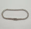Bracelet Rivière de diamants naturels or blanc 18 carats 58 Facettes