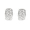 Boucles d'oreilles Boucles d'oreilles or blanc et diamants 58 Facettes GU192