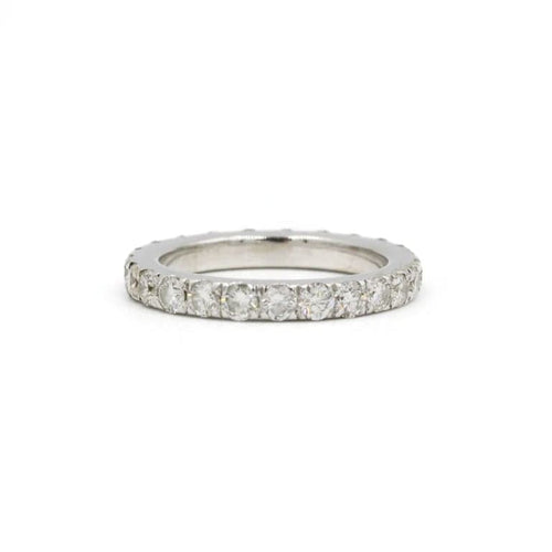 Bague 52 Alliance Américaine Diamants 1,70 Carats 58 Facettes R220081