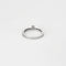 Bague 52.5 Solitaire - Bague en or blanc 18K et diamants 58 Facettes 58FC155