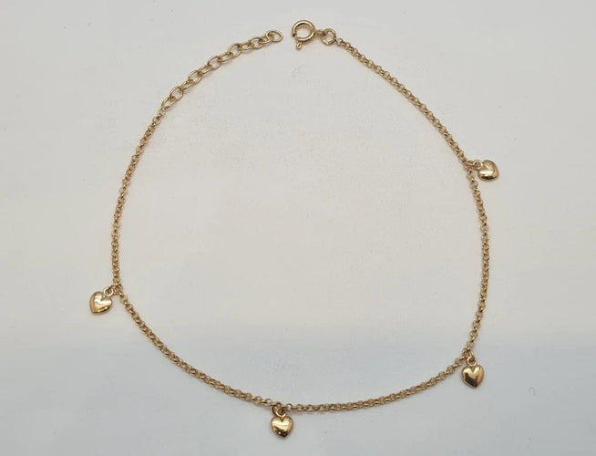 Bracelet Bracelet cœurs en Or Jaune 58 Facettes