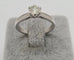 Bague 52 Bague solitaire en Or Blanc, diamants 58 Facettes