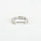 Boucles d'oreilles Créole en Or blanc & diamants 58 Facettes