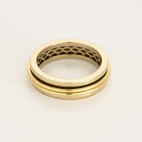 Bague 58 Mauboussin Paris - Bague en or jaune et or blanc 58 Facettes BIA1282-1